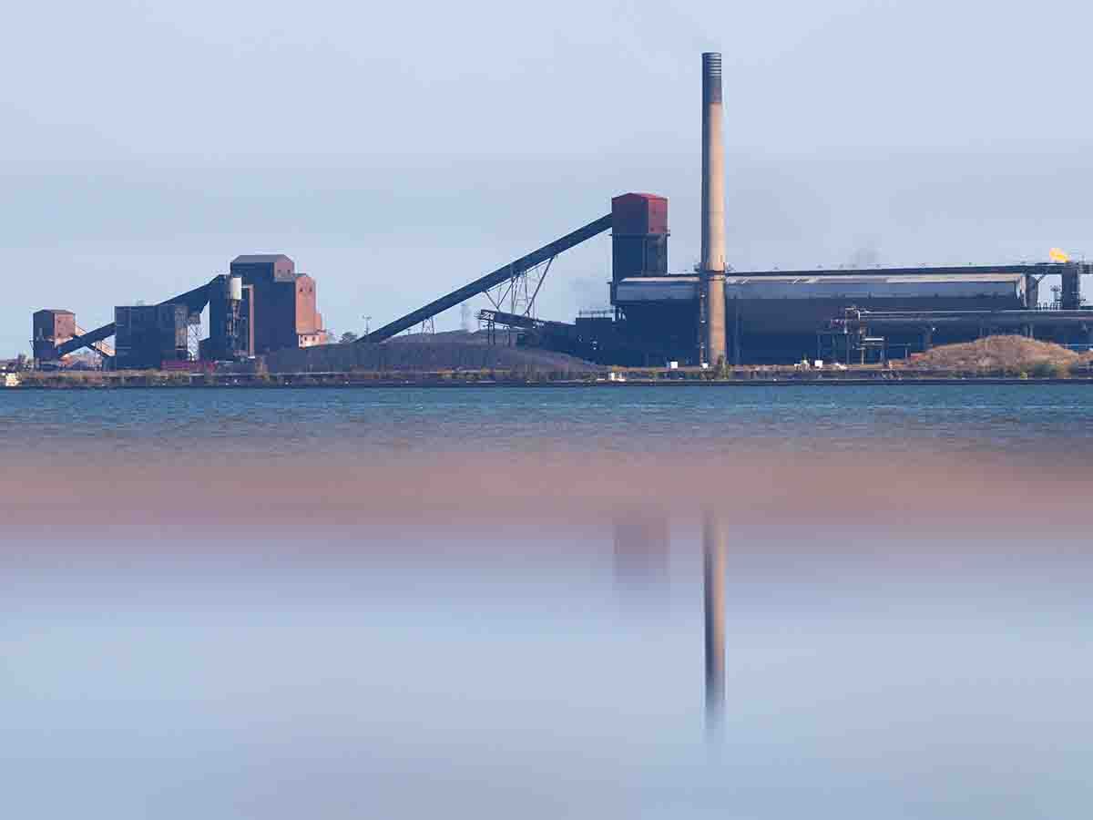 Stelco plant in Hamilton, Ontario