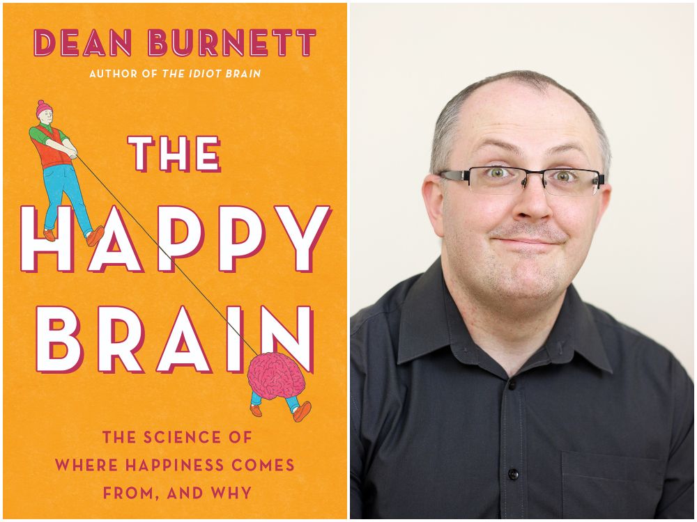 author of the happy brain dean burnett.