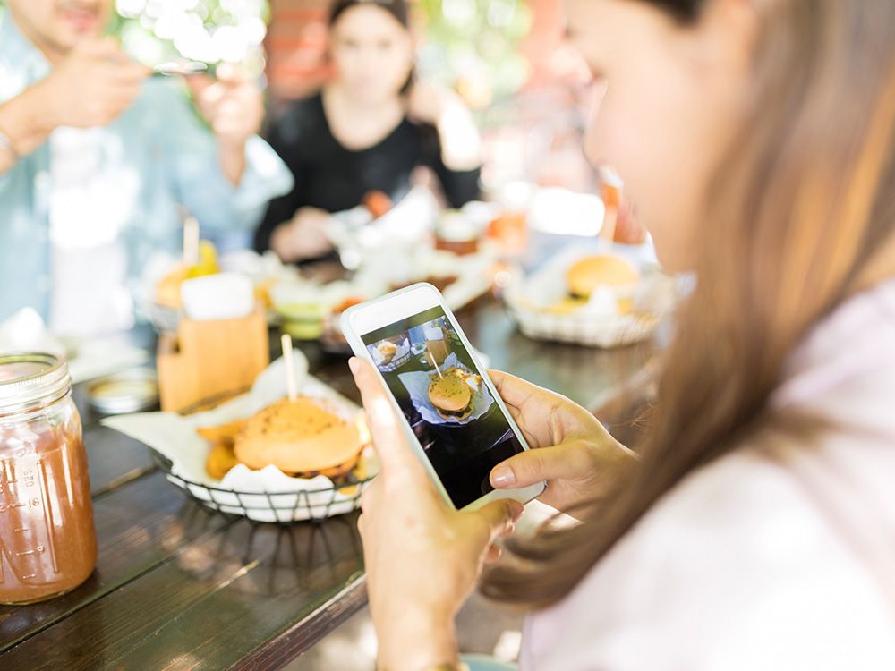 69 per cent of millennials shoot a photo or video of their food before taking a bite, and subsequently post it on social media.