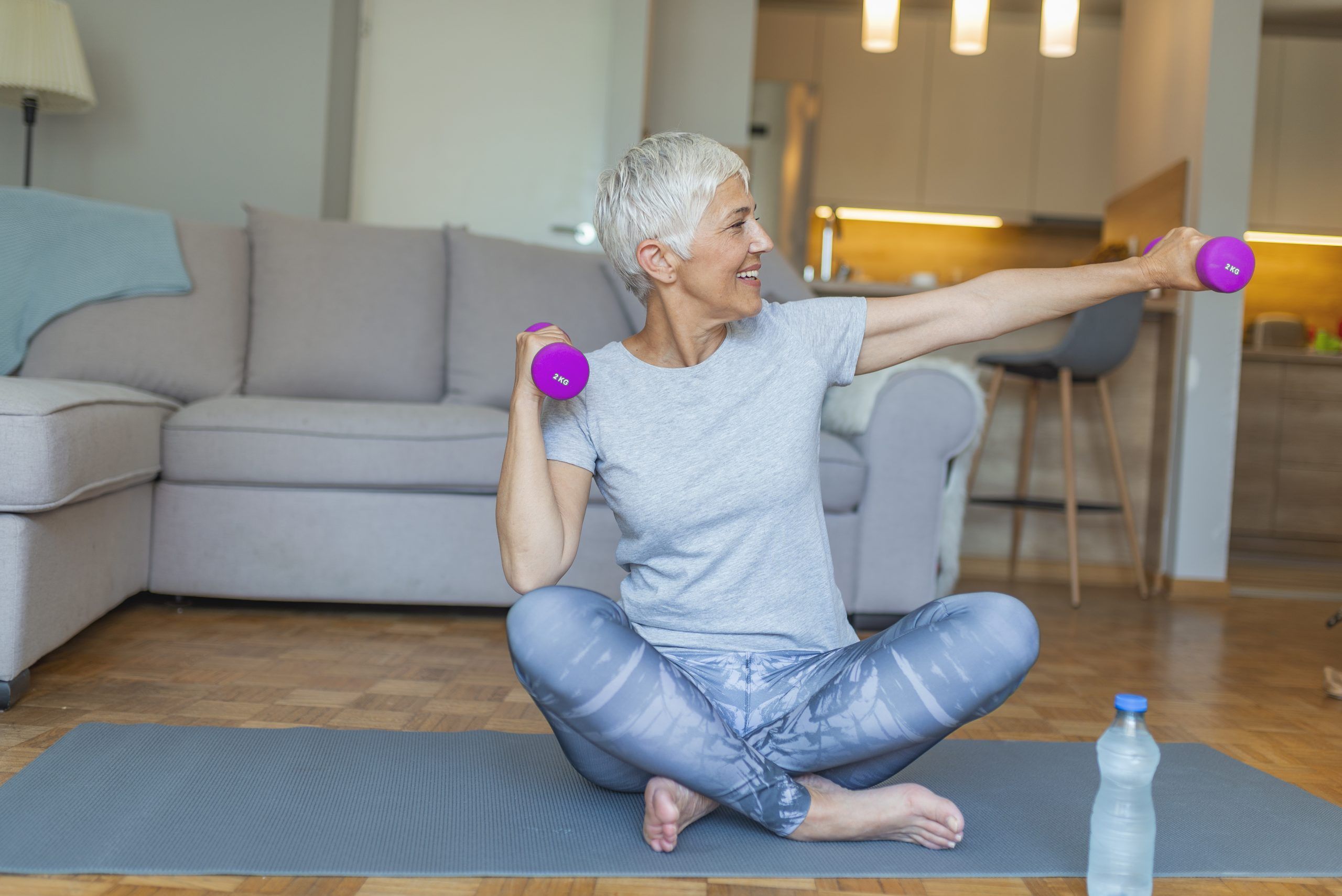 It's more important than ever for seniors to stay fit. Stock/Getty