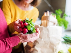 Seniors may need help maintaining good nutrition. Stock/Getty