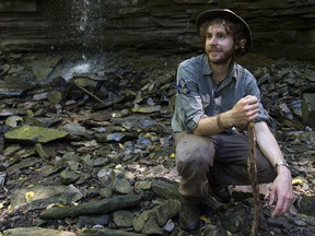 Adam Shoalts in Short Hills Provincial Park in Thorold, Ont. in September 2015.