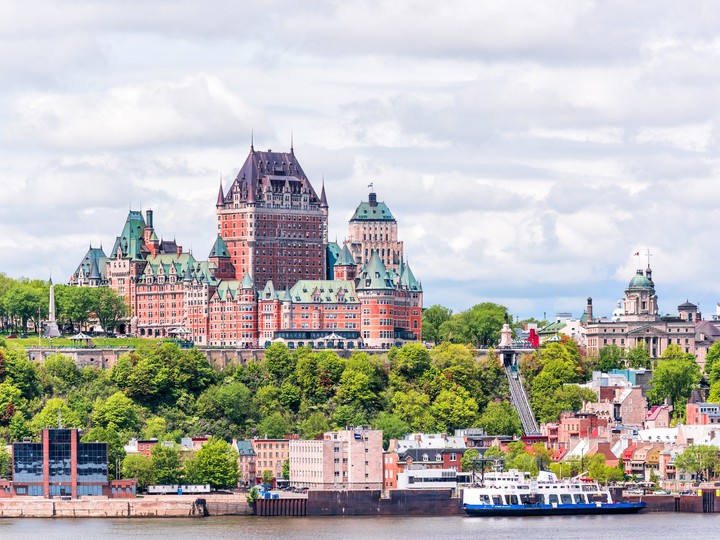  Quebec City, pictured here, does not have any self-isolation requirements before visiting.