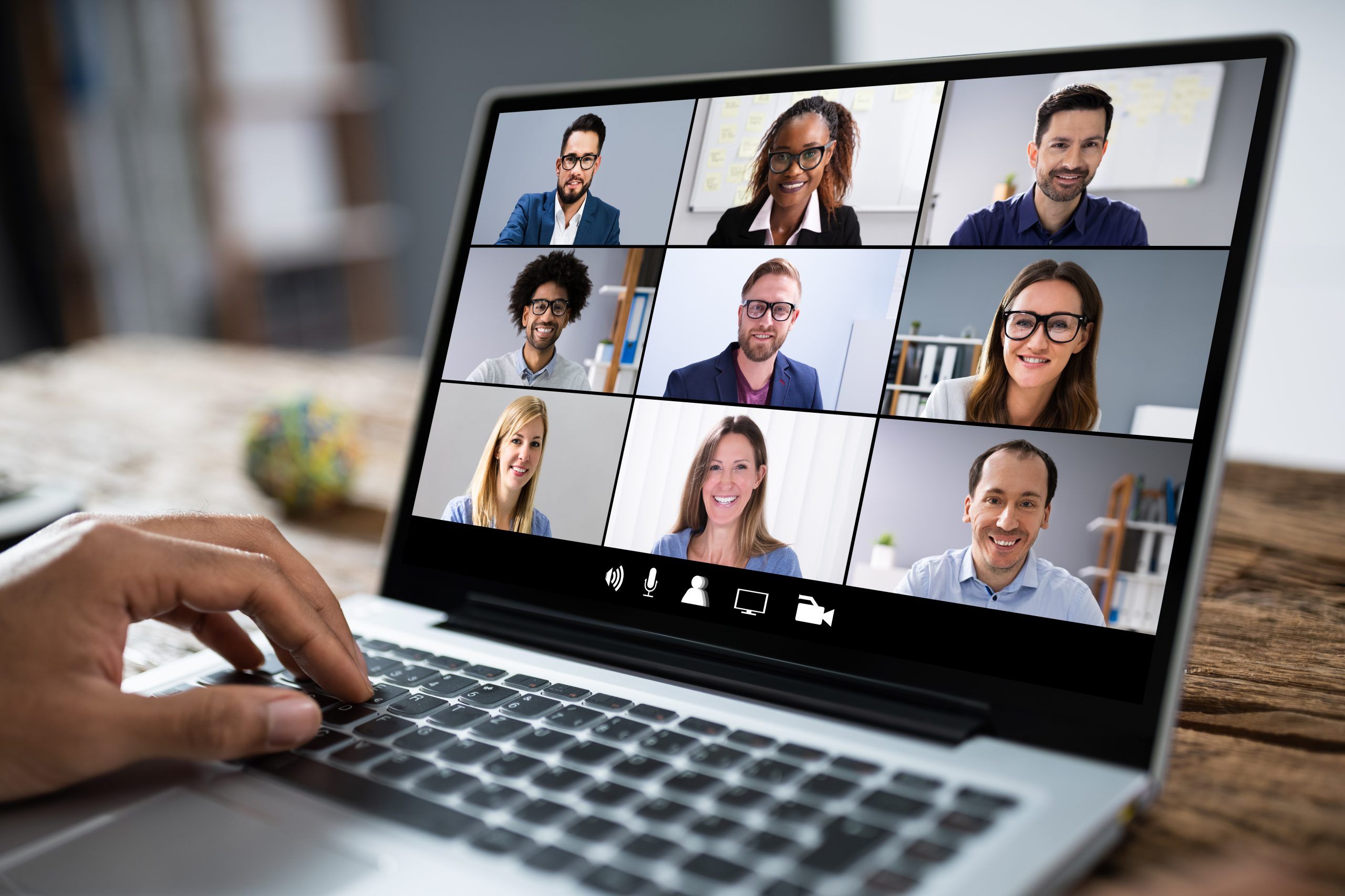 Virtual meetings may be here to stay. Stock/Getty