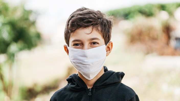 Yes, students should be taught to wear masks to school