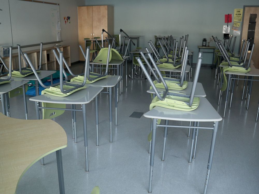 Empty classrooms, until Fall.