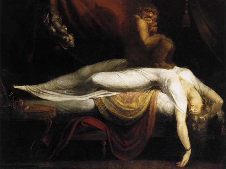  The Nightmare, by Henry Fuseli, 1781.