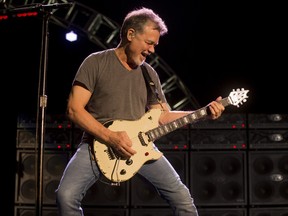 Eddie Van Halen performing