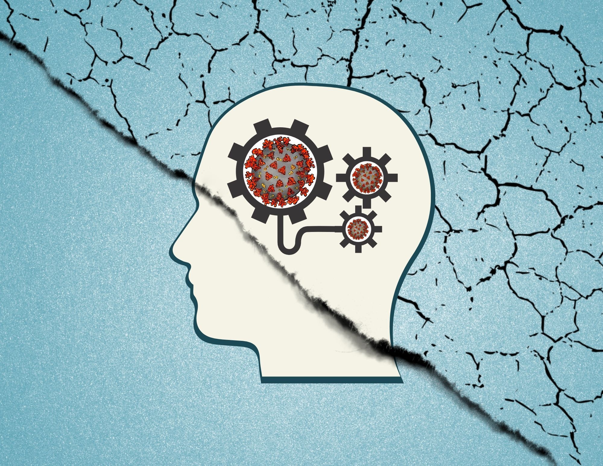 The network of interconnected mental health symptoms associated with COVID-19 is best understood as a multi-faceted syndrome.
