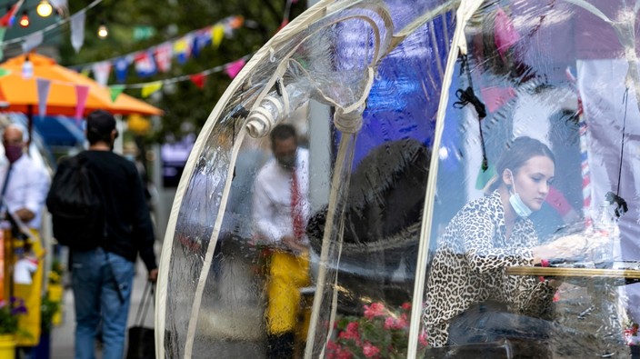 Are restaurant dining domes safe?