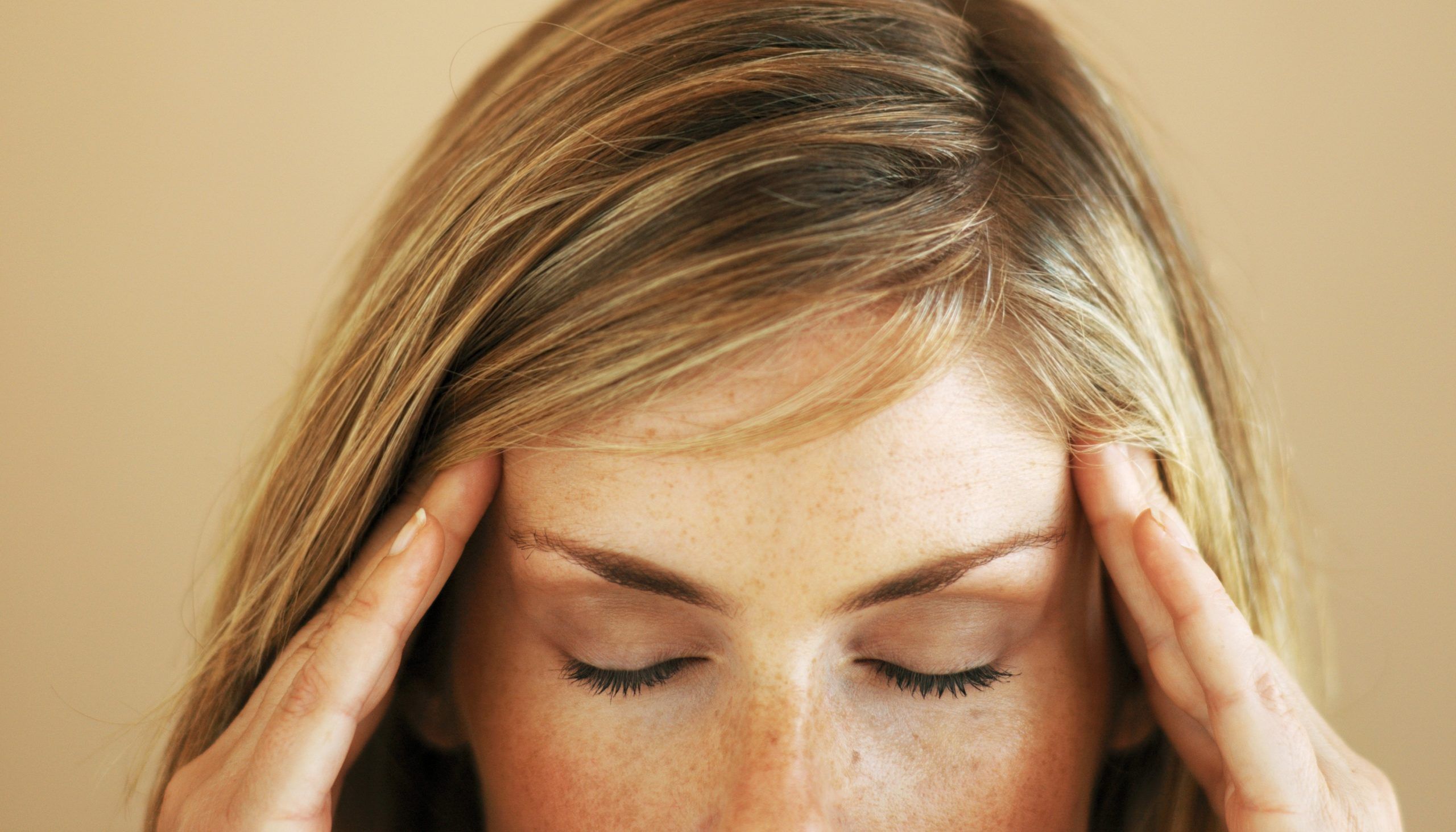 Getting more than 15 headaches a month is more common in women and girls than boys and men. GETTY