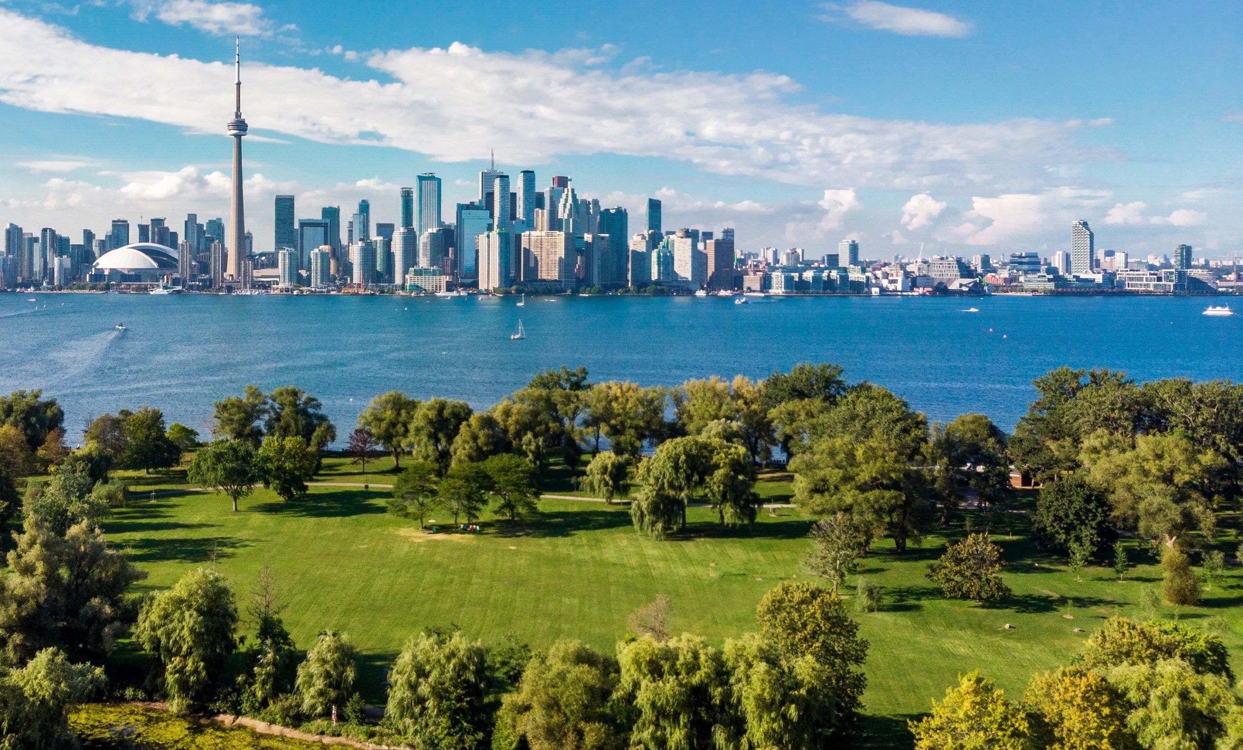 A study looked at access to green space across Canada.