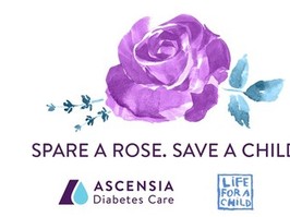 Ascensia Share a Rose logo