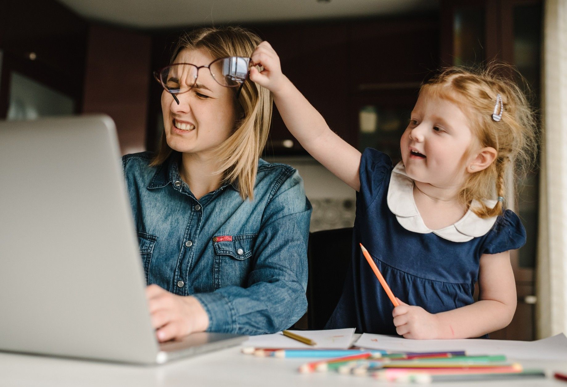 A look at how to ease the burden that comes with bringing up kids while working from home.