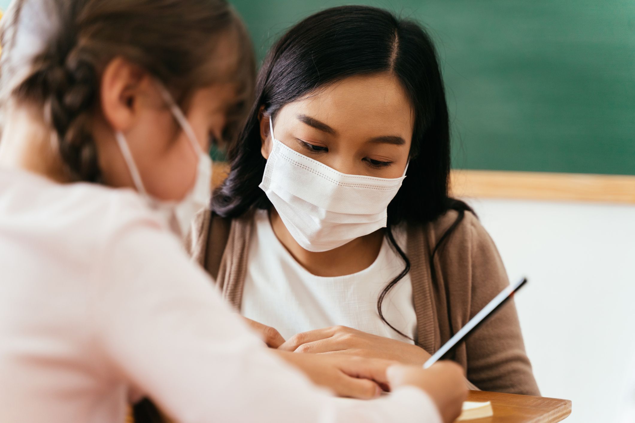 There have been conflicting reports about the infection risks teachers face amid COVID-19.