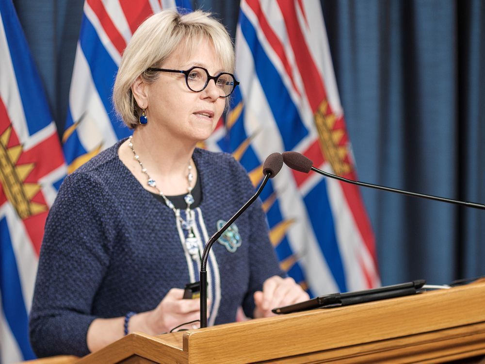 the provincial health officer, dr. bonnie henry.