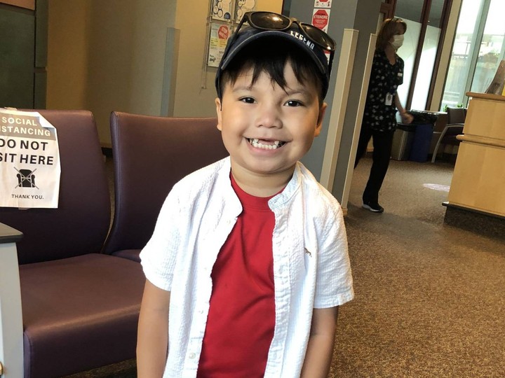  ‘I received a phone call from the bone marrow transplant team nurse saying Tanner has an appointment for an MRI in early January… I knew it was the start of something significant for us,’ says Tanner’s mom, Miranda McCleod. SUPPLIED