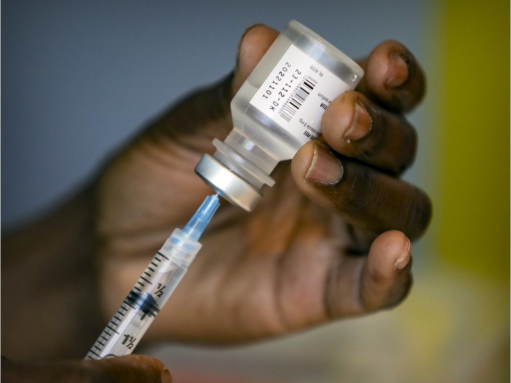 those whose second vaccine dose is moved up will be contacted by local health authorities.