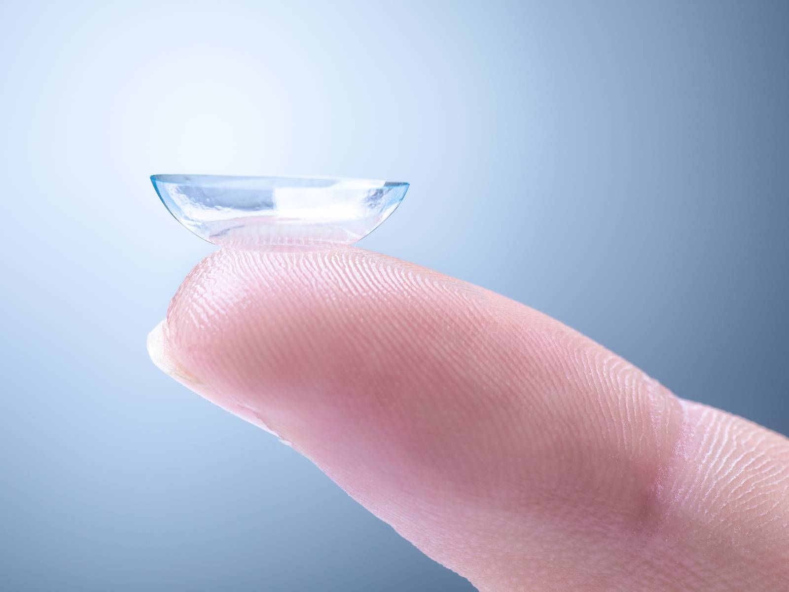 Be very, very careful with removing contact lenses.