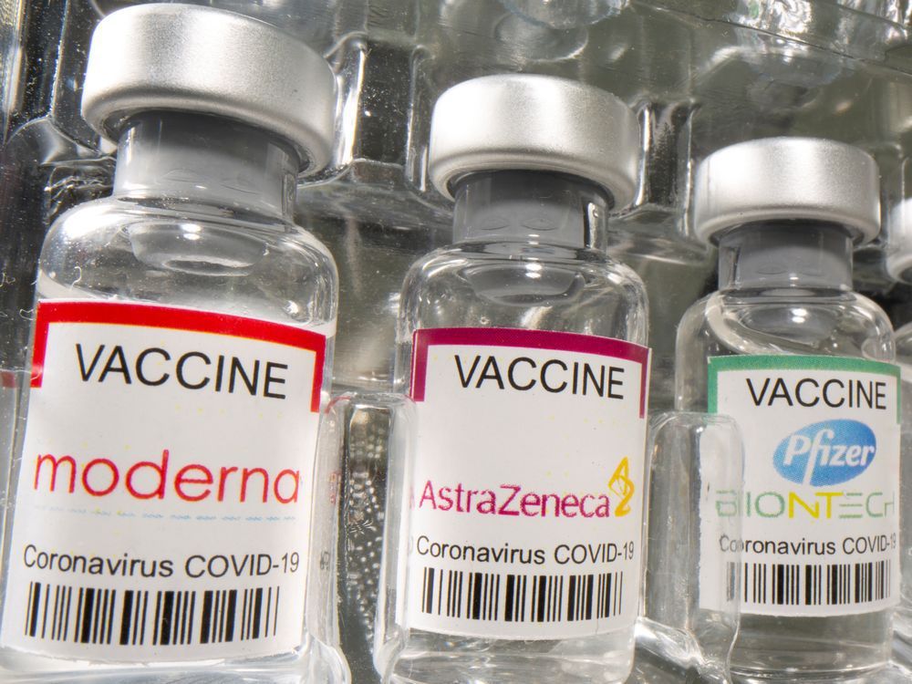 b.c. is moving up the time between first and second doses of vaccines due to more supply of pfizer and moderna vaccines.