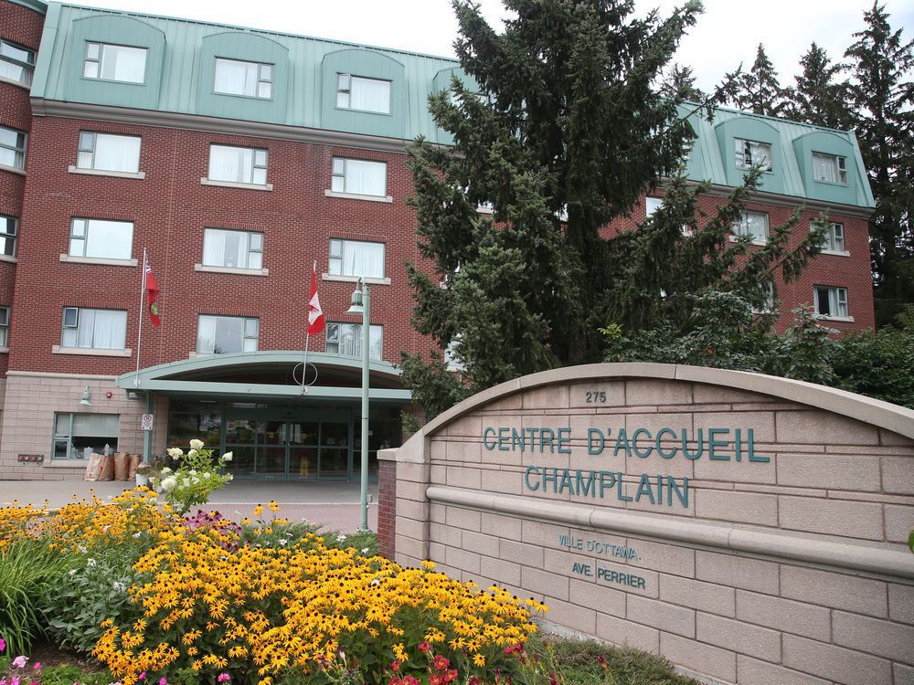 a file photo of the city-run centre d'accueil champlain long-term care home in vanier.