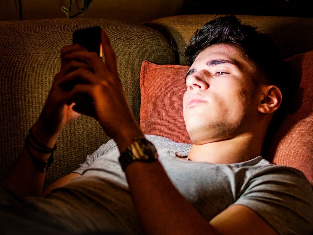 you can switch your phone to a warmer light before bed. but does that acutally improve your sleep?