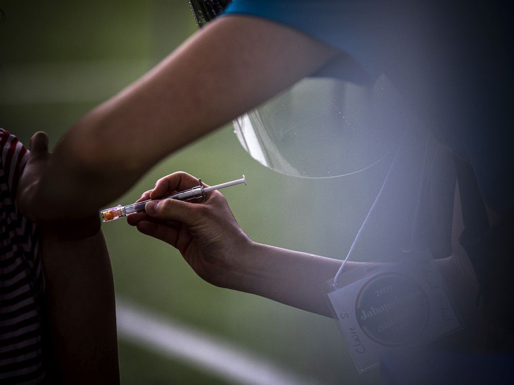 500 people were vaccinated with first and second doses of moderna vaccine at dr. nili kaplan-myrth's third jabapalooza held on the field at immaculata high school, saturday, june 5, 2021.