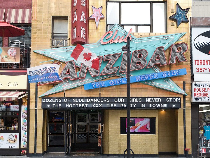  The Zanzibar Tavern, located at 359 Yonge Street in Toronto, Tuesday September 13, 2011.