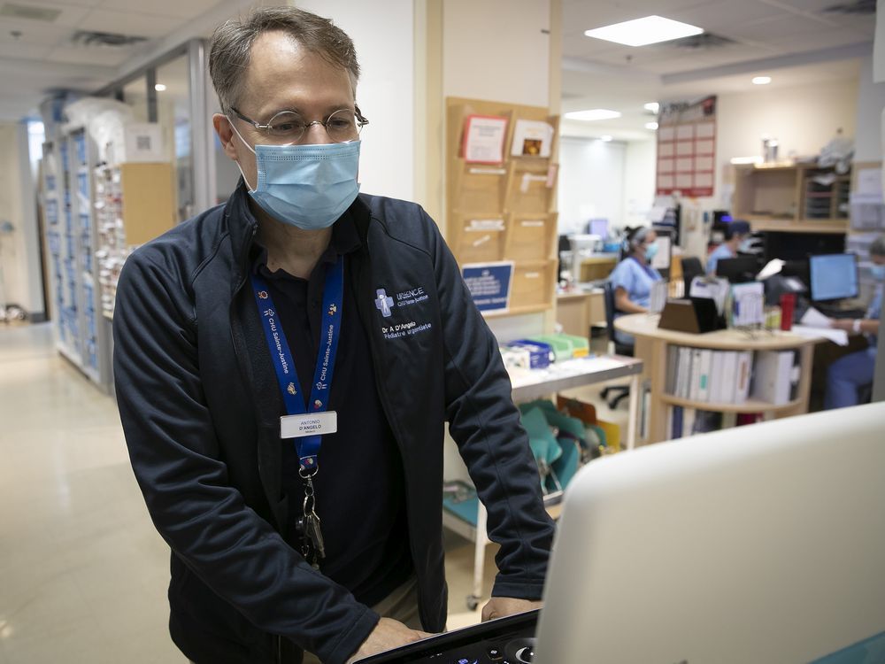 while there are very few cases of covid-19 being reported among the youngest segment of the population, there is now a “huge soup of viruses” that are often seen in winter, as well as others that are usually seen during the summer, says antonio d’angelo, the head of ste-justine hospital’s pediatric emergency department.