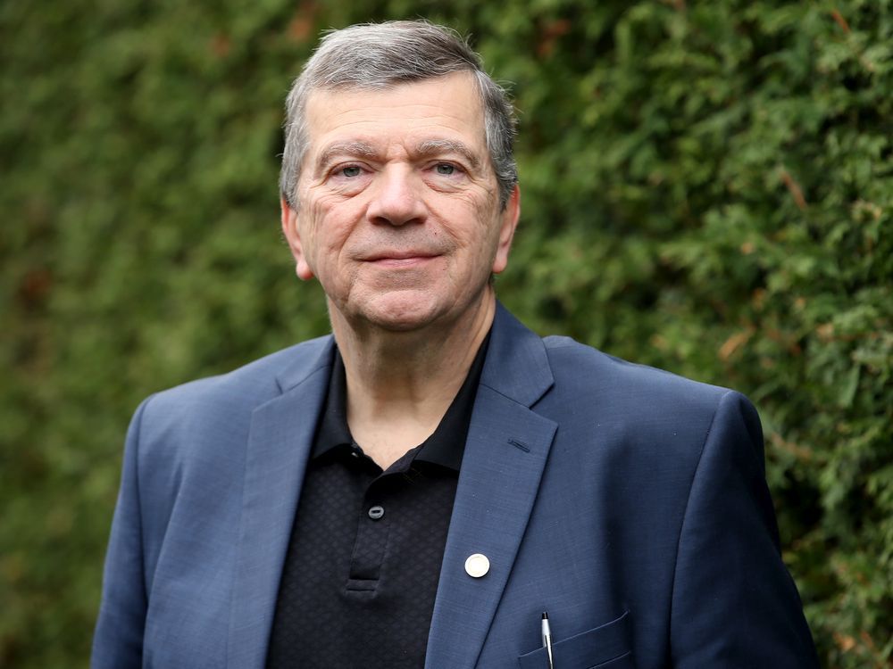 dr. paul roumeliotis, chief public health officer for eastern ontario, photographed outside of his orleans home.