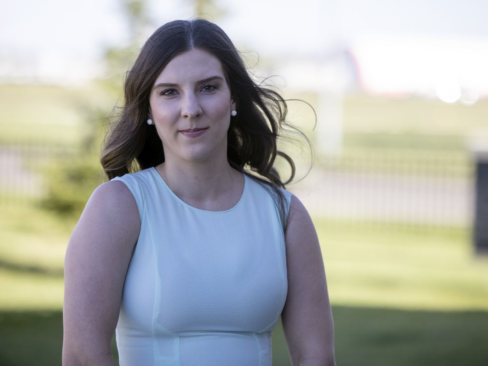 kelsey vig, a phd candidate in clinical psychology at the university of regina, poses for a portrait on friday, september 10, 2021 in regina.