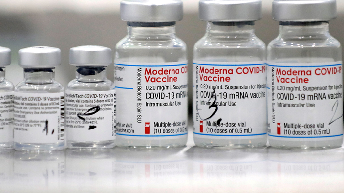Why Pfizer and Moderna have new, weird names