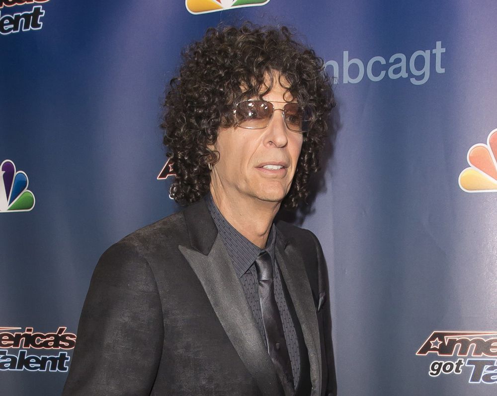 Howard Stern attends the 'America's Got Talent' finale post-show red carpet in New York in 2015.