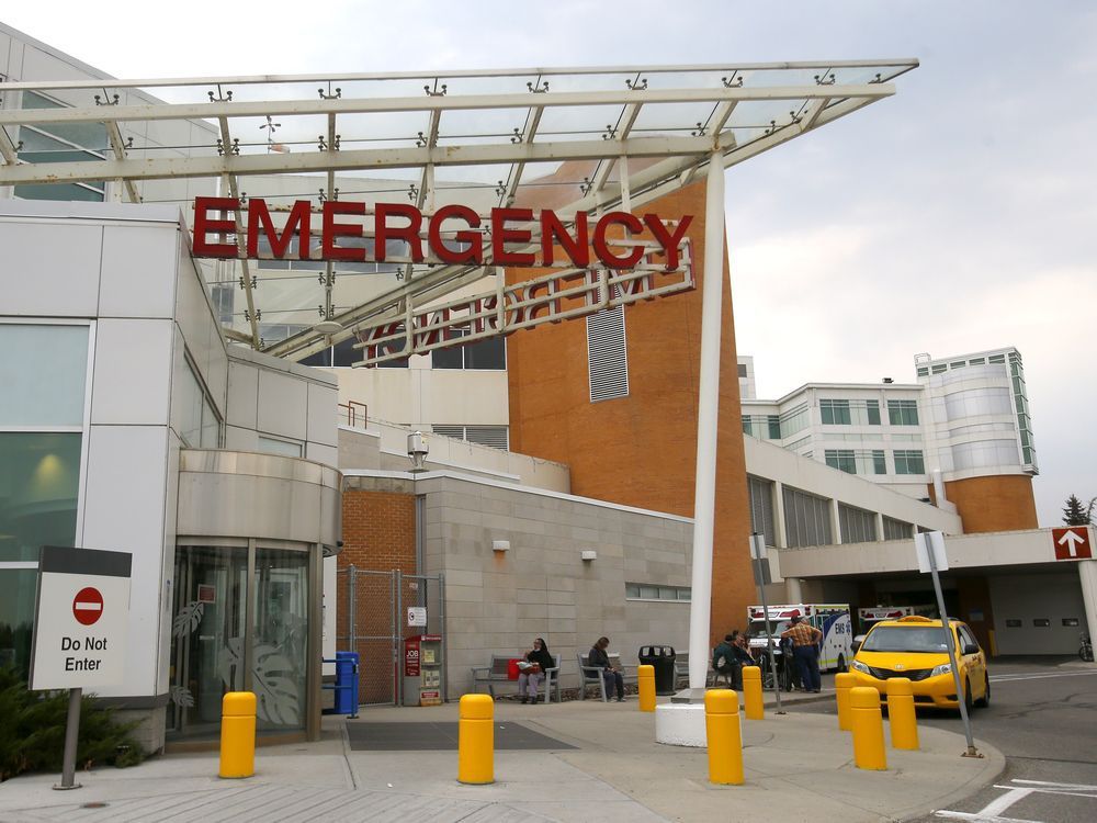 hospitals across alberta, including rockyview general hospital, are seeing an increase in patients infected by covid-19.