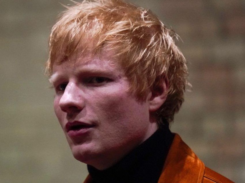 british singer ed sheeran attends the 2021 earthshot prize awards ceremony at alexandra palace on october 17, 2021 in london, england.