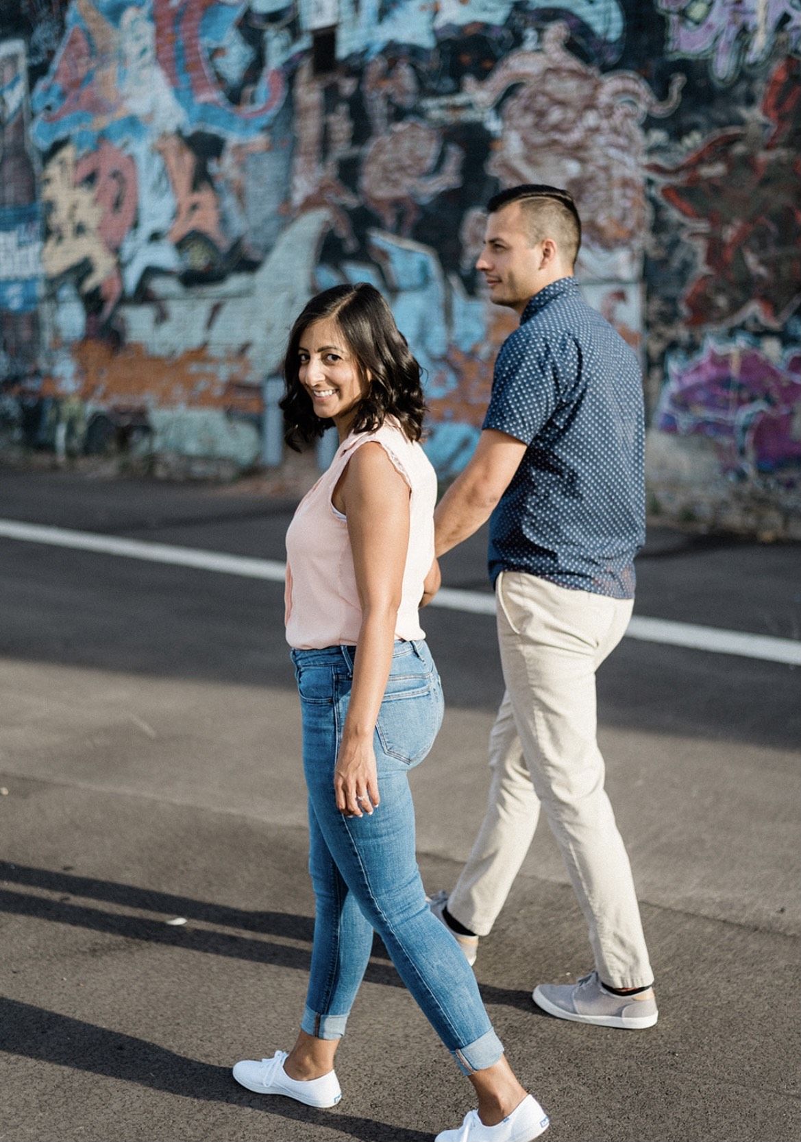 Sahar Monzavi-Bacon credits her husband for saving her life after she collapsed because of deep vein thrombosis. CREDIT: Alix Gould Photography