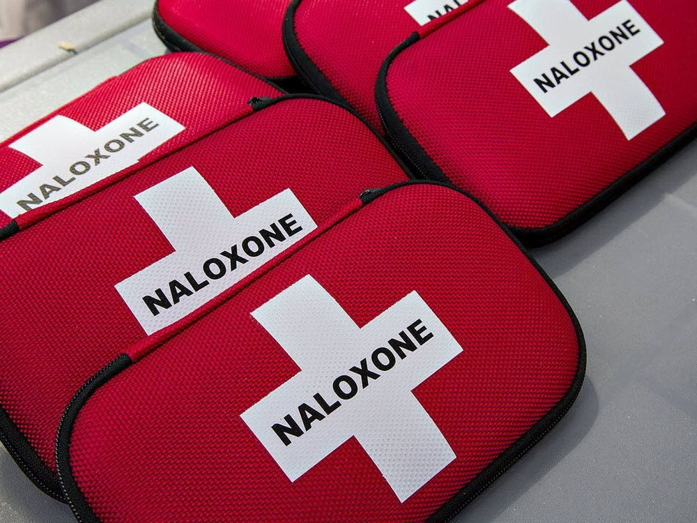 naloxone kits are used to reverse an opioid overdose.