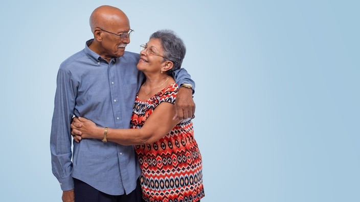 Older couples' heart rates sync up when they're together