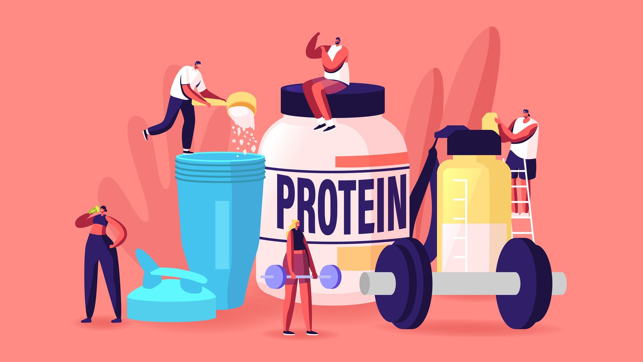 How much protein we need also varies widely from person to person based on age, sex, weight, exercise routine and other lifestyle factors. GETTY