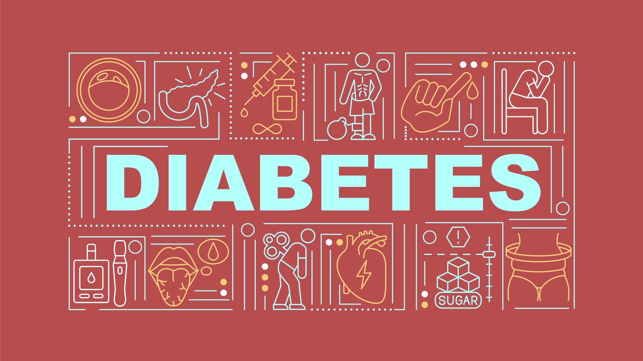 In simple terms, diabetes happens when your pancreas doesn’t produce insulin or your body is resistant to insulin and can’t use it properly. (GETTY)