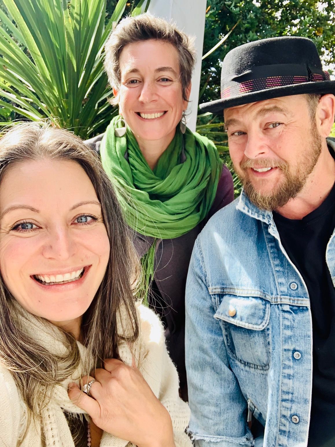  corinne diachuk, sex educator katie spataro and liam “captain” snowdon are on faculty at the institute for the study of somatic sex education. (supplied)
