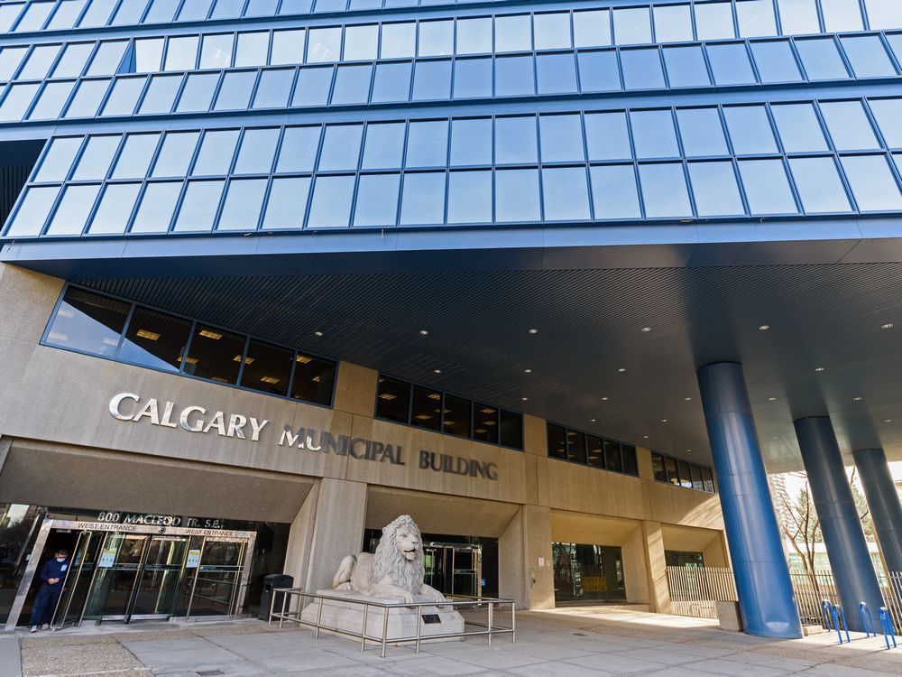 calgary city hall was photographed on monday, nov. 22, 2021.