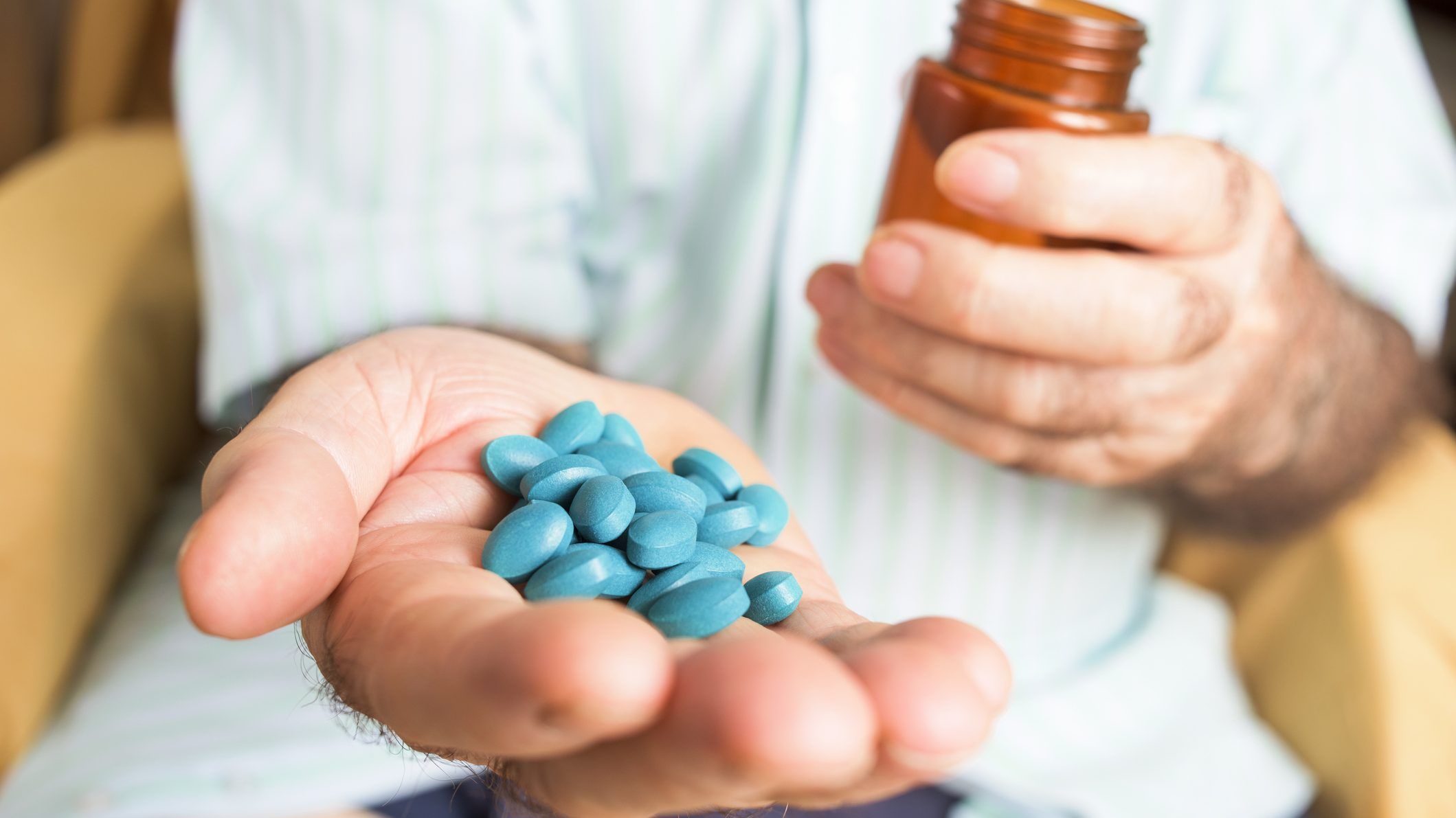 Researchers found that sildenafil, the generic name for Viagra, is associated with a 69 per cent reduced risk of Alzheimer’s. GETTY