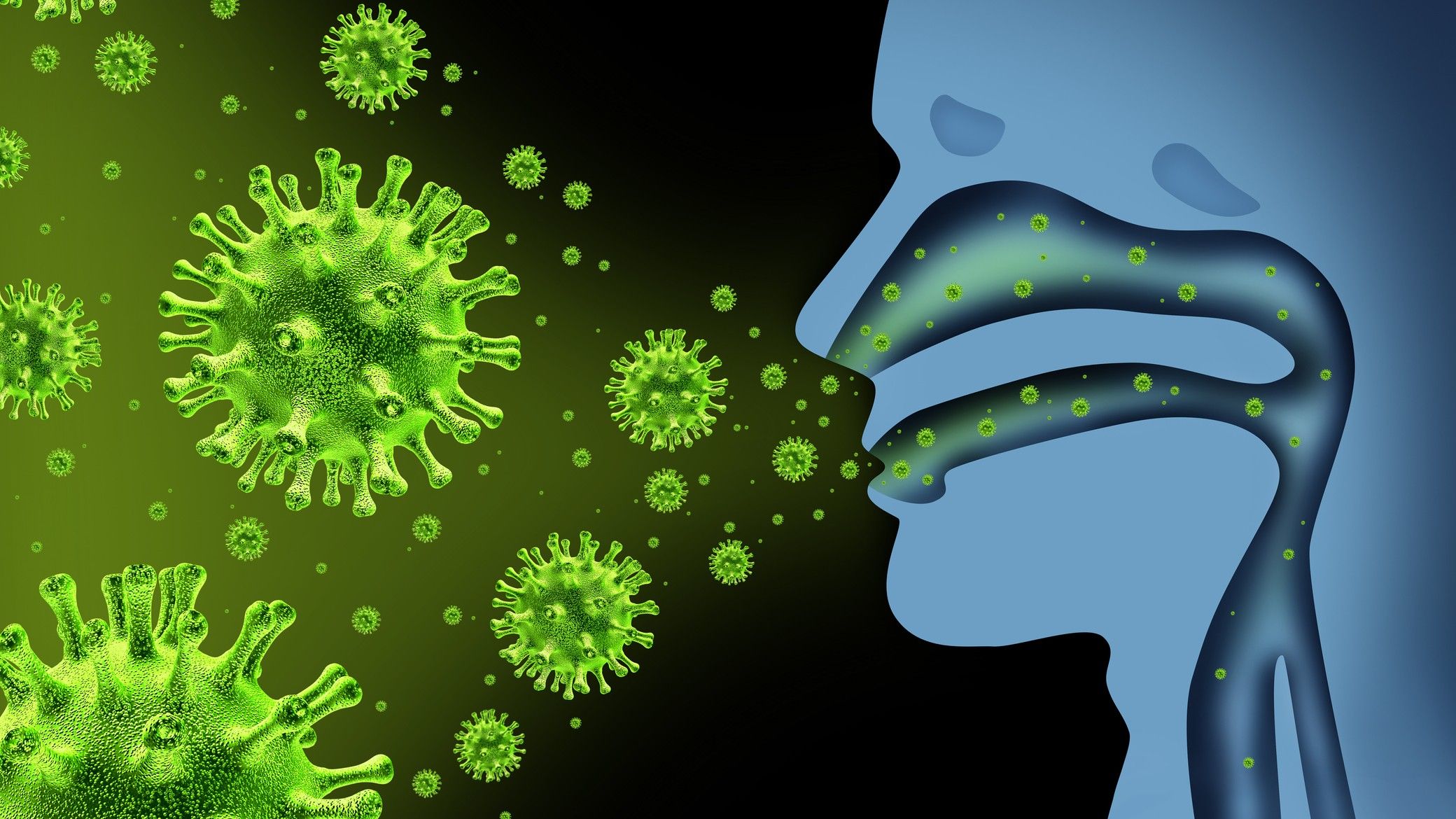 Every cell in the nose, throat, and lungs, have sensors that can detect a virus — but COVID can bypass them. (Getty)