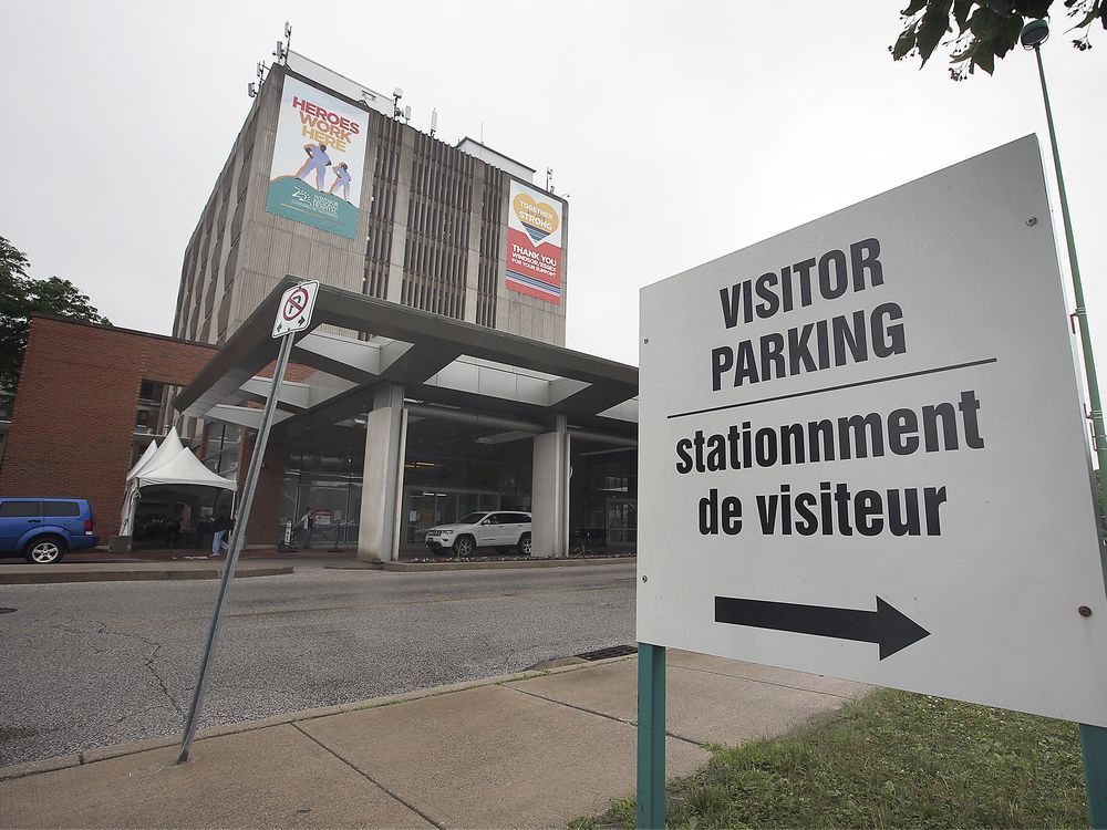 signage is shown at the windsor regional hospital met campus on friday, june 25, 2021.