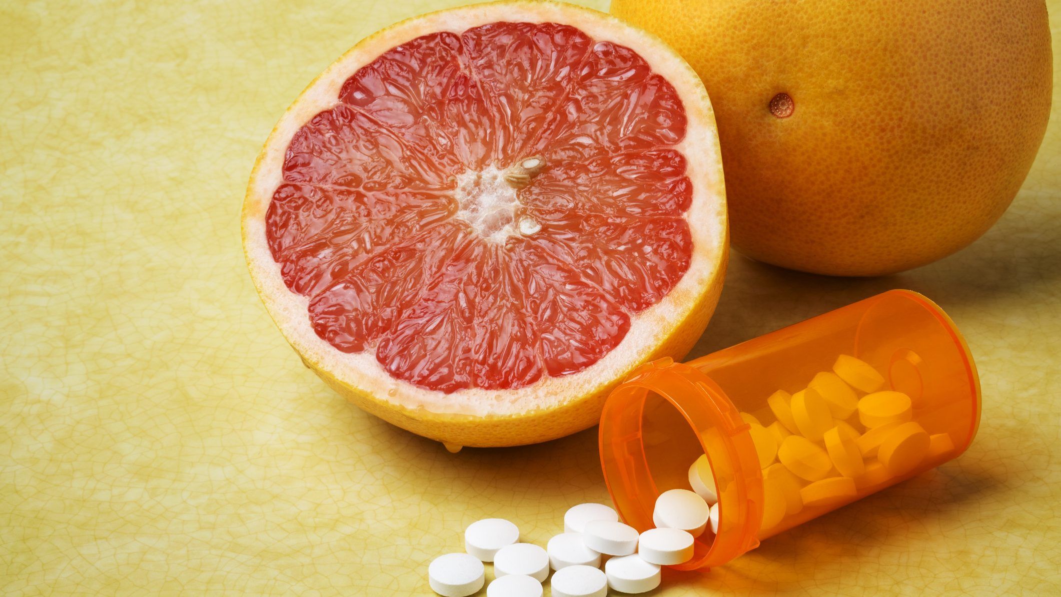 Grapefruit can cause the side effects of medications to intensify. GETTY