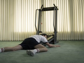 Man collapsed on treadmill