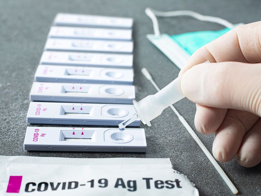 british columbia has a stockpile of about eight million rapid tests for covid-19 this week with millions more on the way.