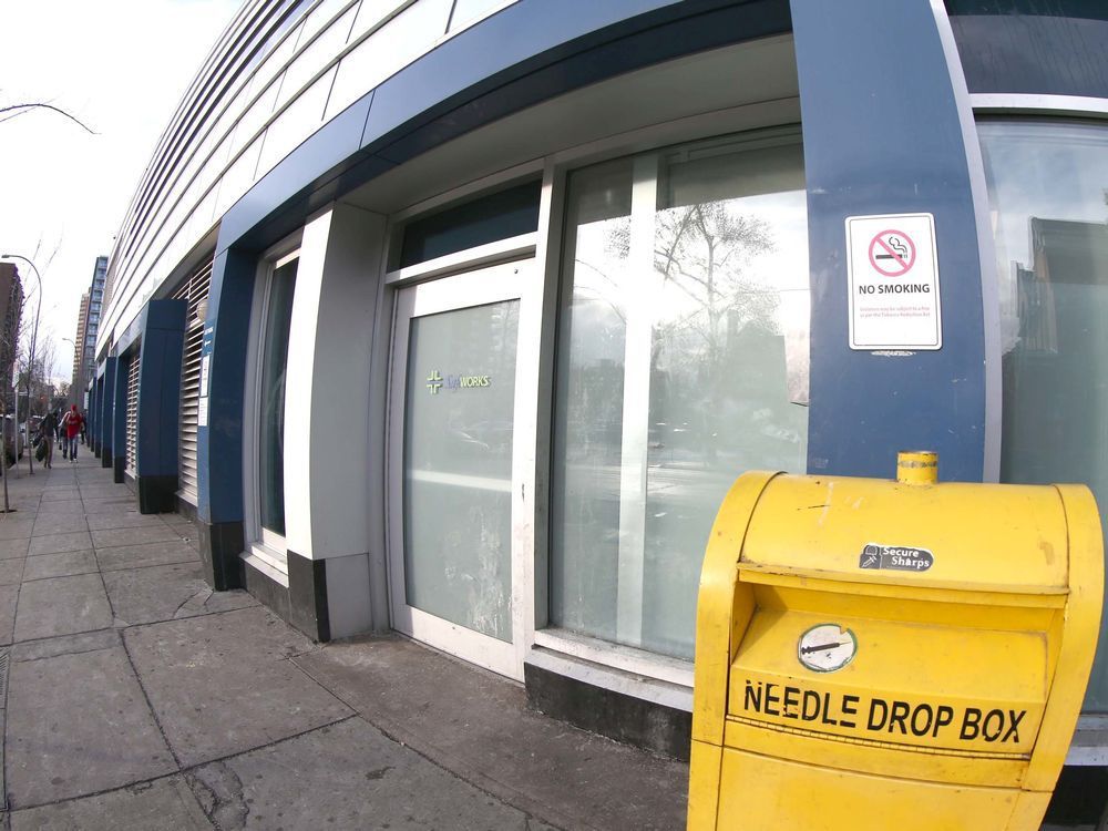 the supervised consumption site at the sheldon m. chumir centre in downtown calgary.