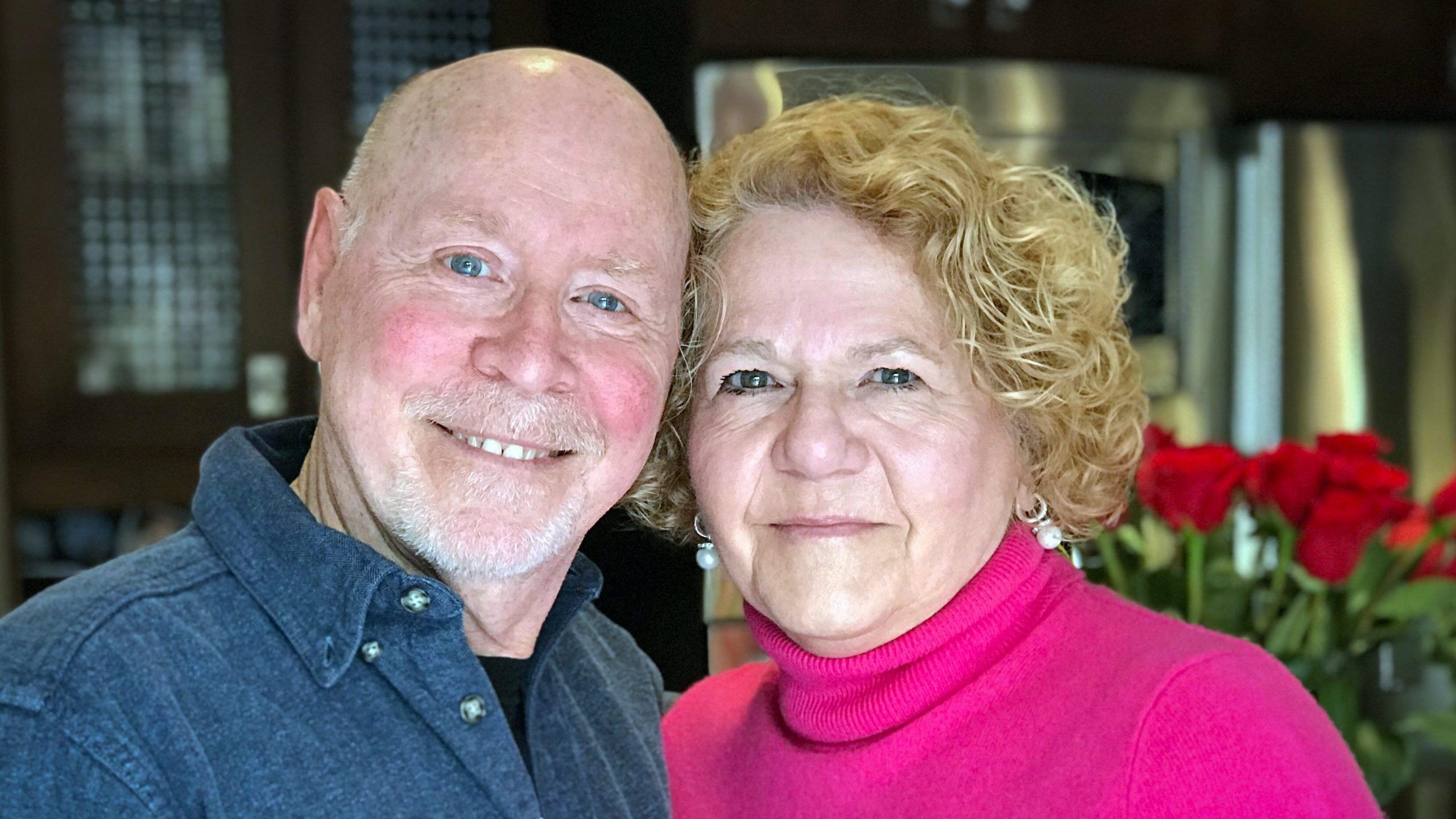 John Clark (left, with his wife, Bea) was diagnosed with polycythemia vera in 1995, kicking off his involvement in patient advocacy. SUPPLIED